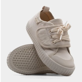 Trampki Big Star  NN374017 beżowy 1