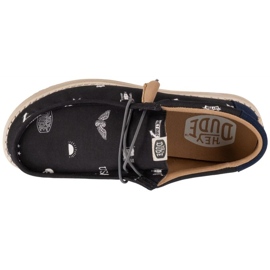 Buty Hey Dude Wally Stars N Skulls Print M 41284-001 czarne 2