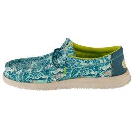 Buty Hey Dude Wally H2O Tropical M 40702-4OR niebieskie 1