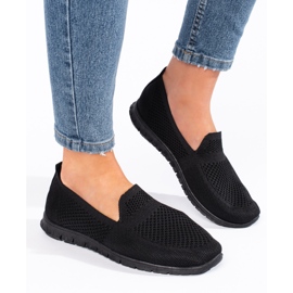 Wsuwane trampki slip on czarne 1