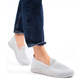 Wsuwane trampki slip on szare 2