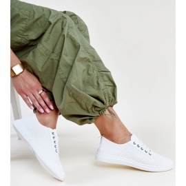 Białe tenisówki Katinka 1