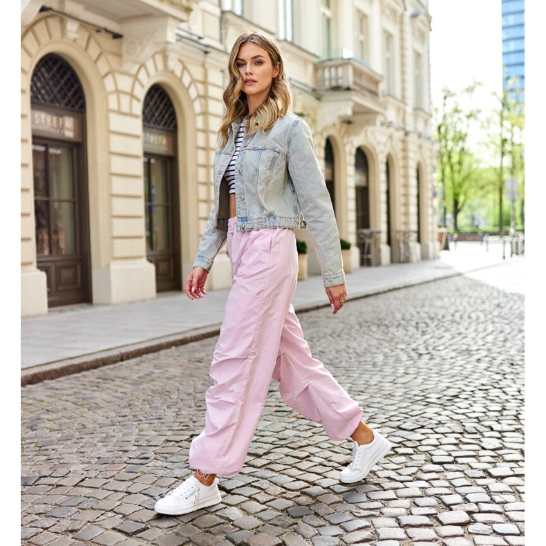 Białe sneakersy eko skóra Brecht 2