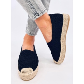 Ażurowe espadryle Dagonei Black czarne 2