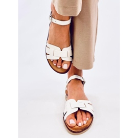 Sandałki damskie Capilla White białe 1