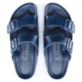 Klapki Birkenstock Arizona Eva  1019051 niebieskie 11