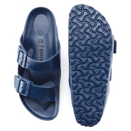 Klapki Birkenstock Arizona Eva  1019051 niebieskie 15
