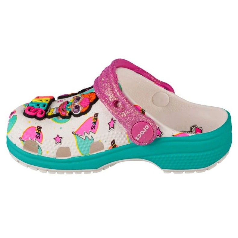 Chodaki Crocs Lol Surprise Bff Kids Classic Clog 209472-100 białe 1