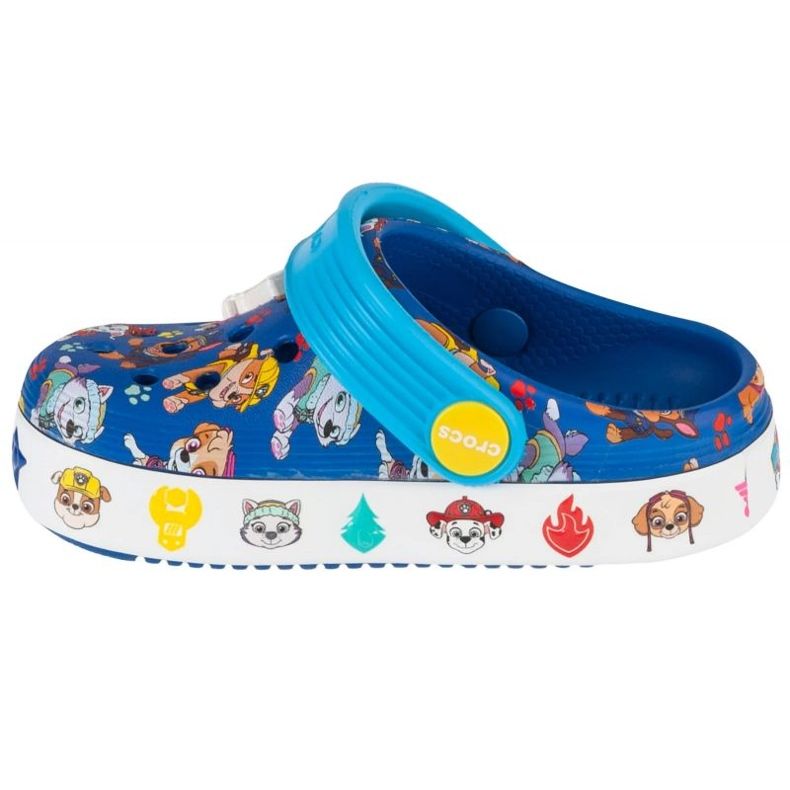 Klapki Crocs Paw Patrol Crocband Iv Clog T 208853-425 niebieskie 1