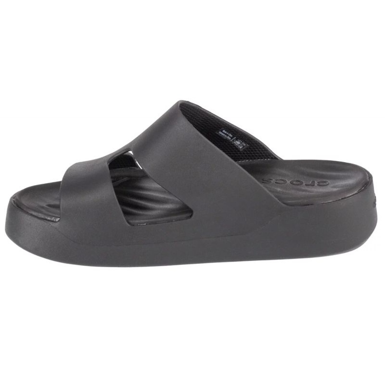 Klapki Crocs Gataway Platform H-Strap 209409-001 czarne 1