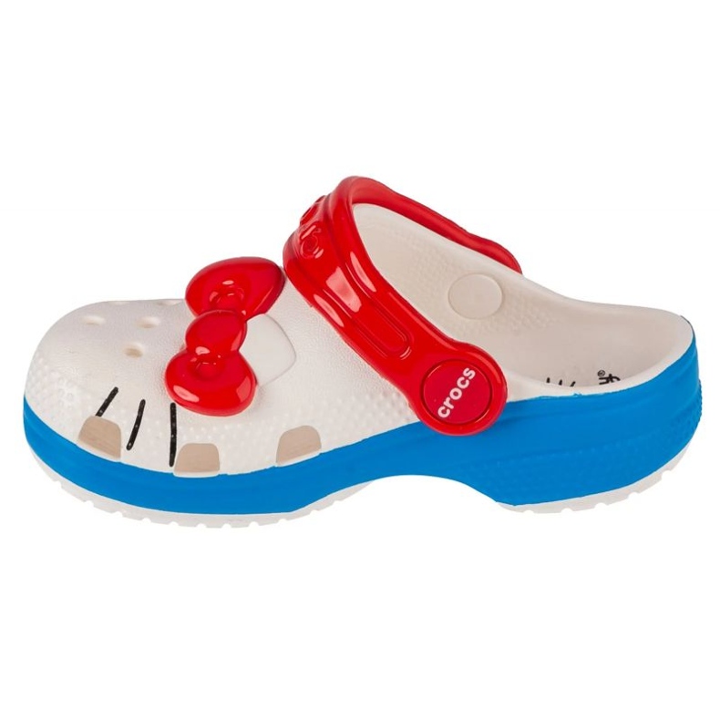 Klapki Crocs Classic Hello Kitty Iam Clog T 209469-100 białe 1