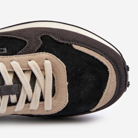 Męskie Sneakersy Memory Foam System Big Star NN174357 Czarne 2