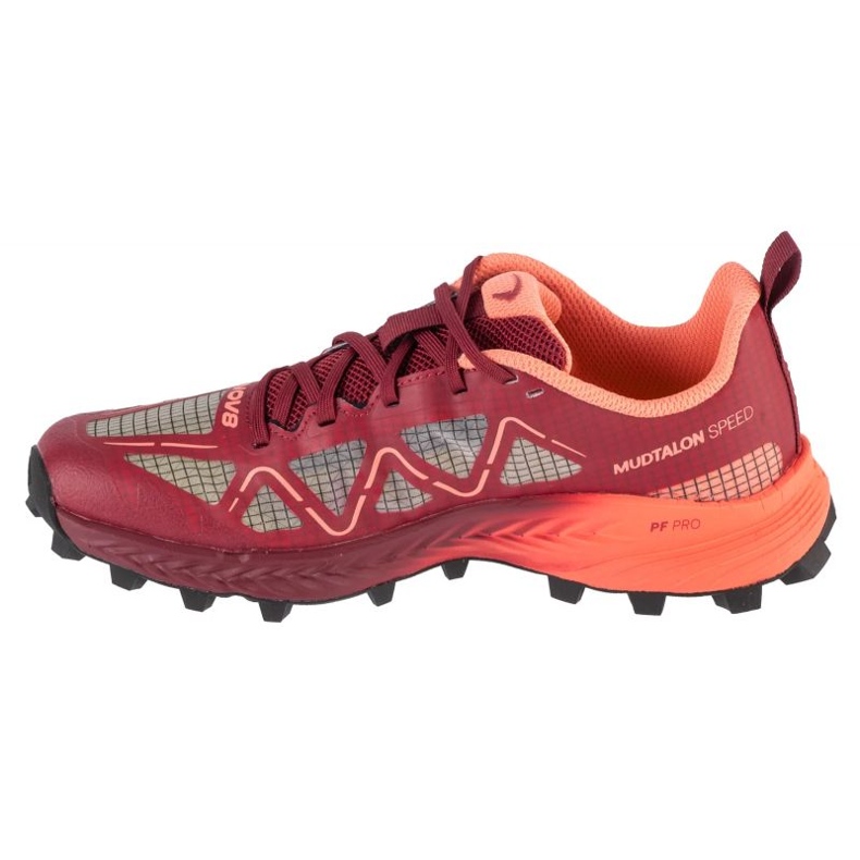 Buty do biegania Inov-8 MudTalon Speed W 001147-BUCO-P-001 czerwone 1