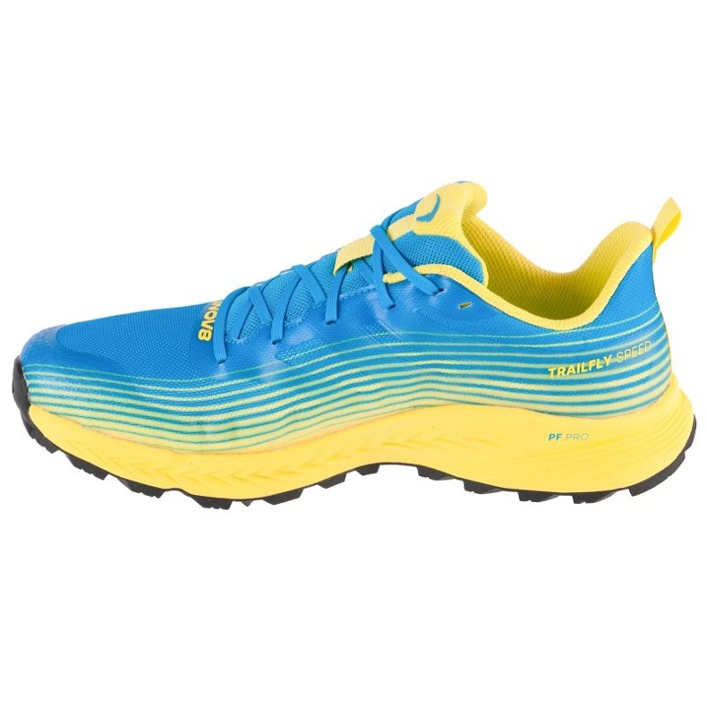 Buty do biegania Inov-8 Trailfly Speed M 001150-BLYW-W-01 niebieskie 1