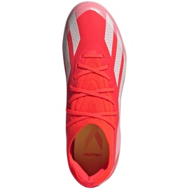 Buty piłkarskie adidas X Crazyfast Elite Fg Jr IF0670 czerwone 1