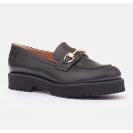 Marco Shoes Mokasyny Leon czarne 2