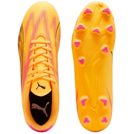 Buty piłkarskie Puma Ultra Play FG/AG M 107763 03 pomarańczowe 2