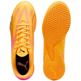 Buty piłkarskie Puma Ultra Play It M 107766 03 pomarańczowe 2
