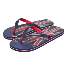 Japonki Pepe Jeans Hawi Life Union Jack M PMS70148 niebieskie 1