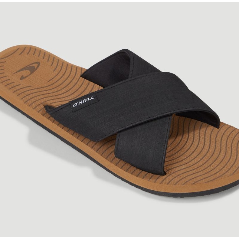 ONeill Klapki O'Neill Koosh Cross Over Bloom Slides 92800613658 czarne 2