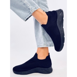 Buty sportowe skarpetkowe Goff Navy Blue niebieskie 3
