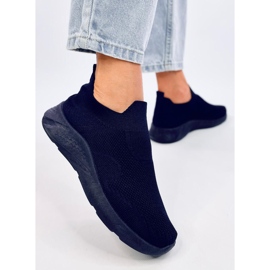 Buty sportowe skarpetkowe Goff Navy Blue niebieskie 4