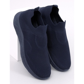 Buty sportowe skarpetkowe Goff Navy Blue niebieskie 1