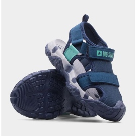 Sandały Big Star NN374236 niebieskie 1