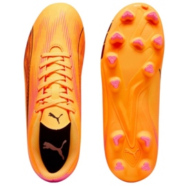 Buty piłkarskie Puma Ultra Play FG/AG 107775 03 pomarańczowe 2