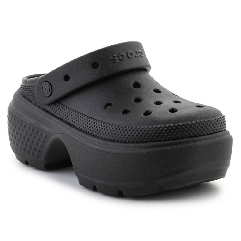 Klapki Crocs Stomp Clog 209347-001 czarne 1