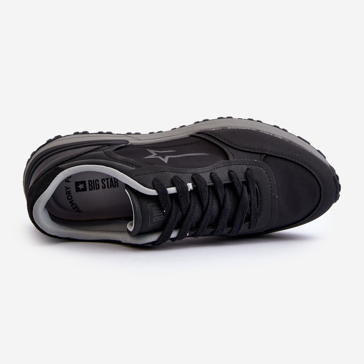 Męskie Sneakersy Big Star NN174069 Memory Foam System Czarne 1