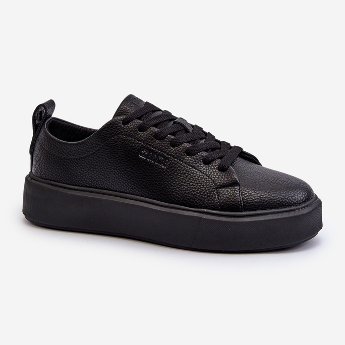 Lekkie Sneakersy Damskie Big Star NN274320 Memory Foam System Czarne 1