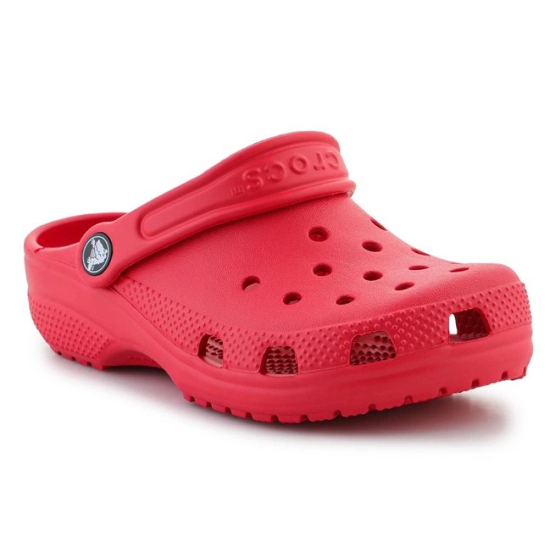 Klapki Crocs Classic Kids Clog 206991-6WC czerwone 1