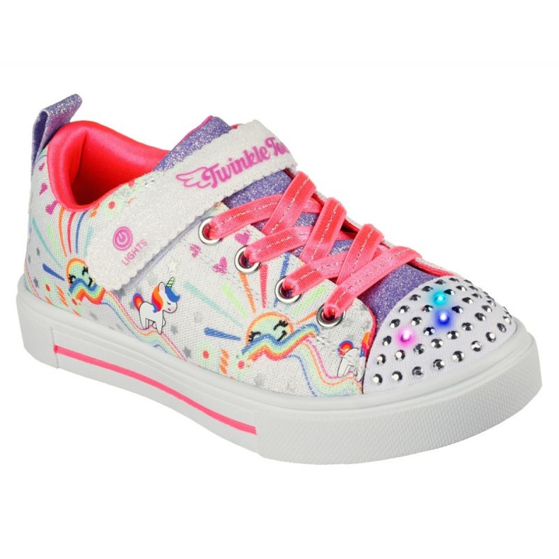 Buty Skechers Unicorn Sunshine 314802L Wmlt białe 1