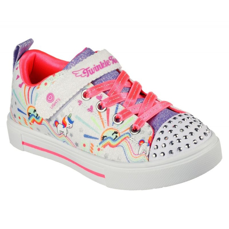 Buty Skechers Unicorn Sunshine 314802L Wmlt białe 2