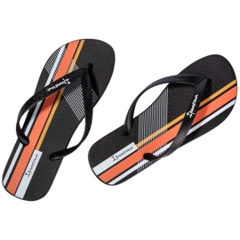 Klapki Ipanema Graphics 83532-AP255 czarne 2