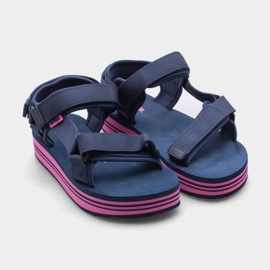 Sandały Lee Cooper LCW-24-05-2754L niebieskie 2