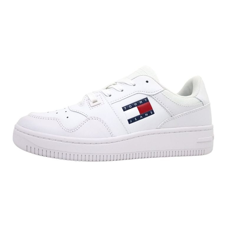 Buty Tommy Hilfiger Retro Basket Ess EN0EN02505 Ybs białe 1