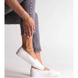 Białe tenisówki Big Star LL274201 1