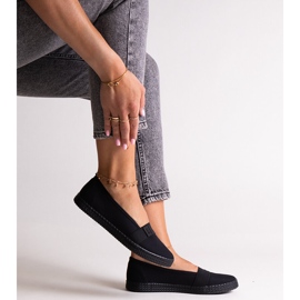 Czarne tenisówki Big Star LL274200 1