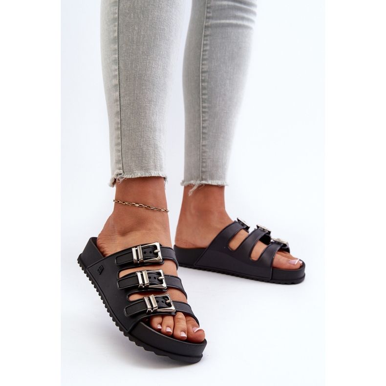 Klapki Damskie Pachnące ZAXY NN2850099 Czarne 2