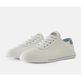 Białe perforowane sneakersy Ruala 2