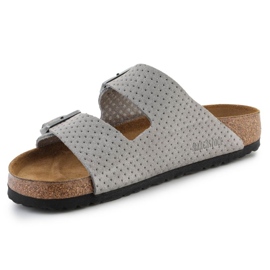 Klapki Birkenstock Arizona Bs M 1026988 szare 3