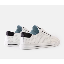 Białe perforowane sneakersy Ruala 1