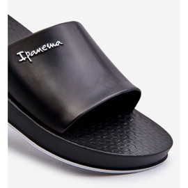 Męskie Gumowe Klapki 82832 Ipanema Slide Unisex Czarne 2