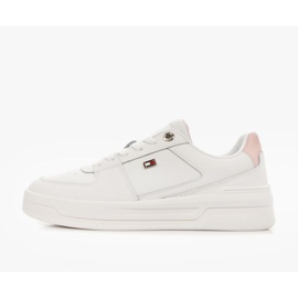 Buty Tommy Hilfiger Flag Basket Sneaker W FW0FW080810LA białe 1