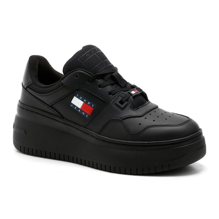 Buty Tommy Hilfiger Retro Basket Ess EN0EN02505BDS czarne 1