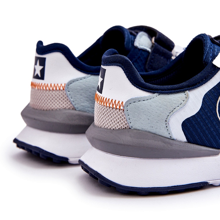 Dziecięce sneakersy Memory Foam System Big Star LL374225 Granatowe niebieskie 1