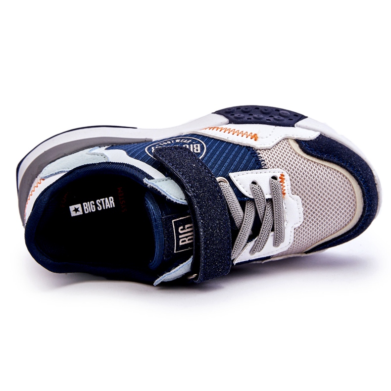 Dziecięce sneakersy Memory Foam System Big Star LL374225 Granatowe niebieskie 2
