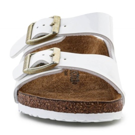 Klapki Birkenstock Arizona Bs 1027150 białe 2